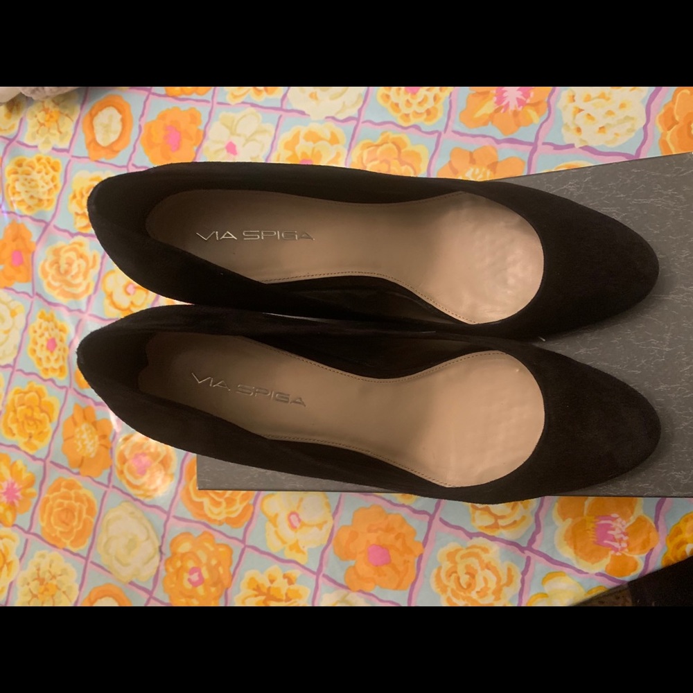 High end Via Spiga classy platform shoes